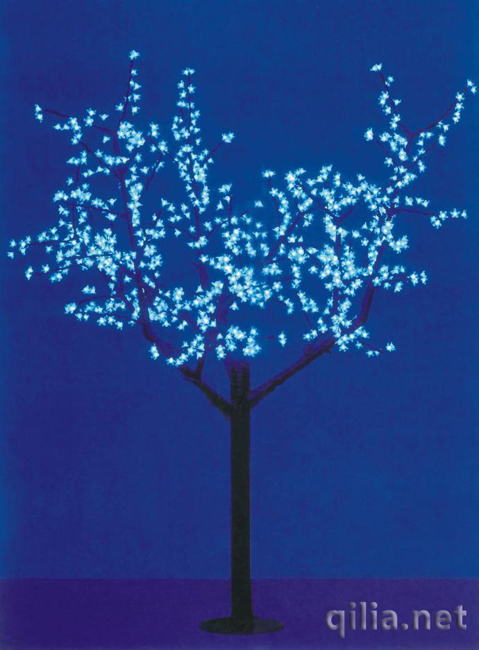 蓝色LED树灯